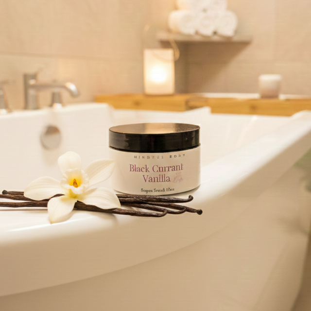 Sugar Scrub 10oz - Black Currant Vanilla
